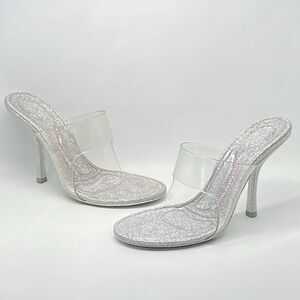 Alexander Wang Glitter Stiletto Sandals size 39